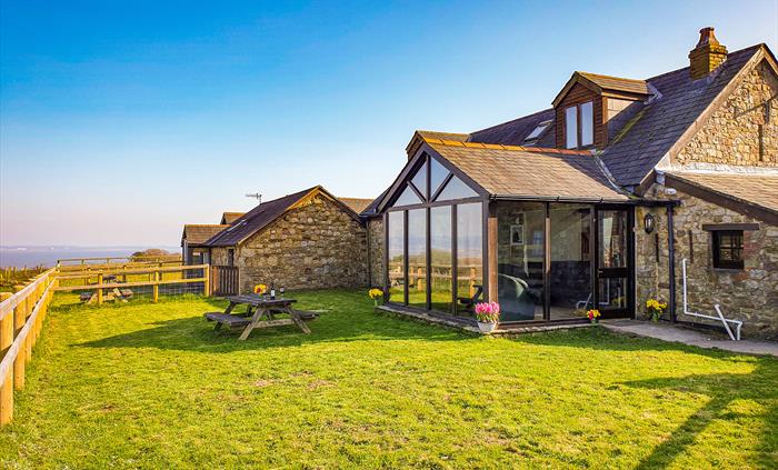 Dog-friendly gardens with amazing views